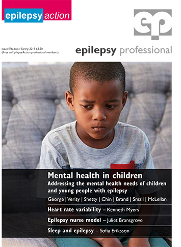 Epilepsy Professional Spring 2019