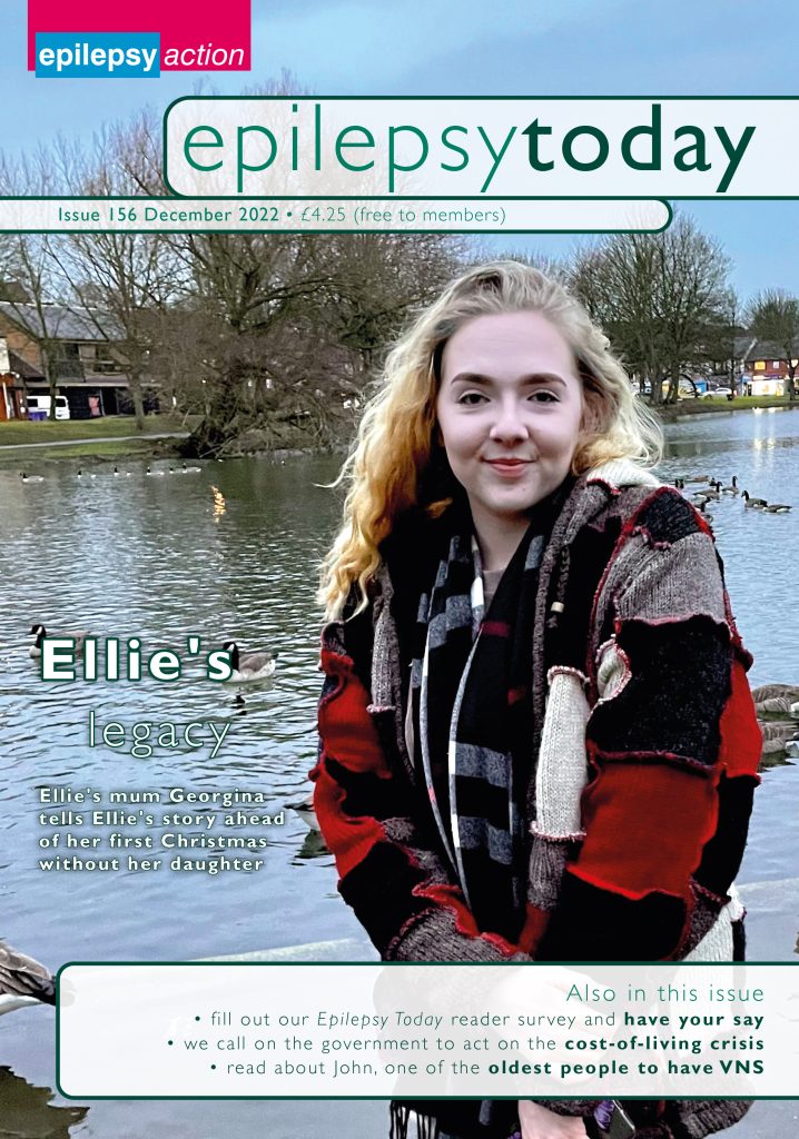 epilepsy today magazine cover December 2022