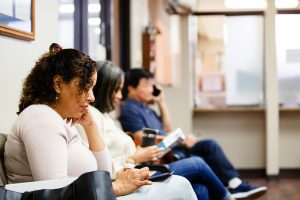 Large waiting times at the NHS