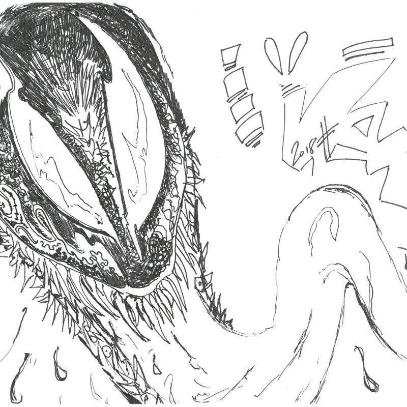 Tom Hardy doodle
