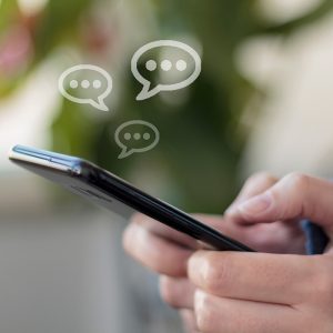 The Live Chat service is available on mobile devices as well as computers