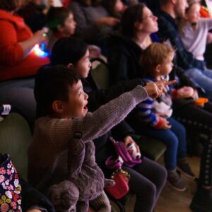 Children at Enable's previous pantomime