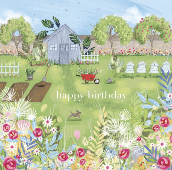 Happy Birthday - Garden