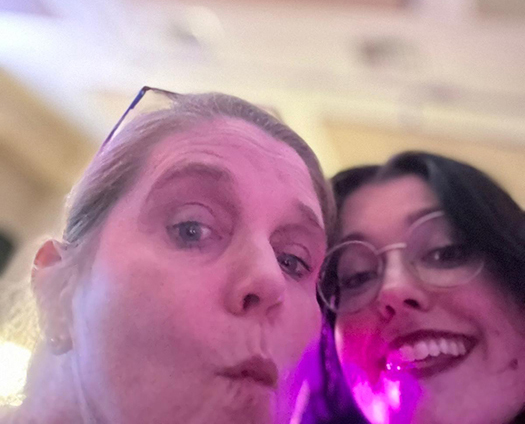Debbie and Holly