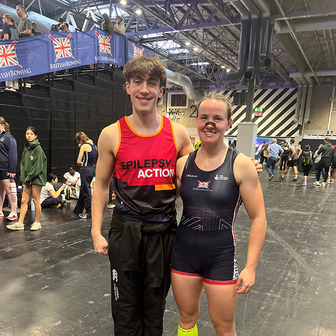 Rower with epilepsy breaks championship record at BRIC