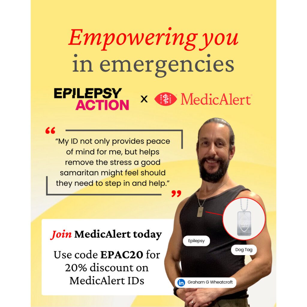 MedicAlert and Epilepsy Action renew partnership to support people living with epilepsy