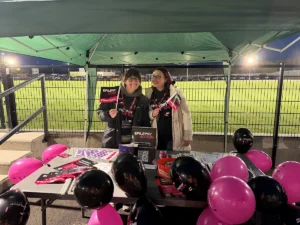Purple Day Live Blog 2026 2 Chloe raising awareness for purple day with epilepsy action resources at a rugby match