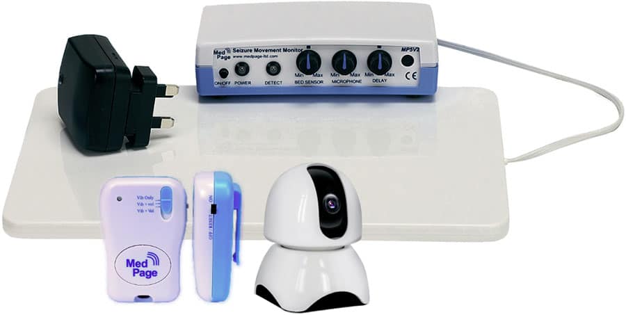 MP5v2 Irregular Movement Alarm with Wi-Fi Camera for epilepsy and seizures
