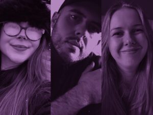 Josh madeline and beth sharing their epilepsy stories for purple day