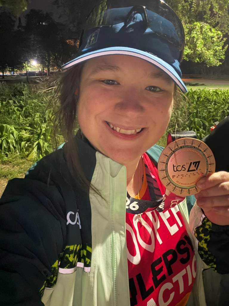 Mum of four makes london marathon come back after seizure