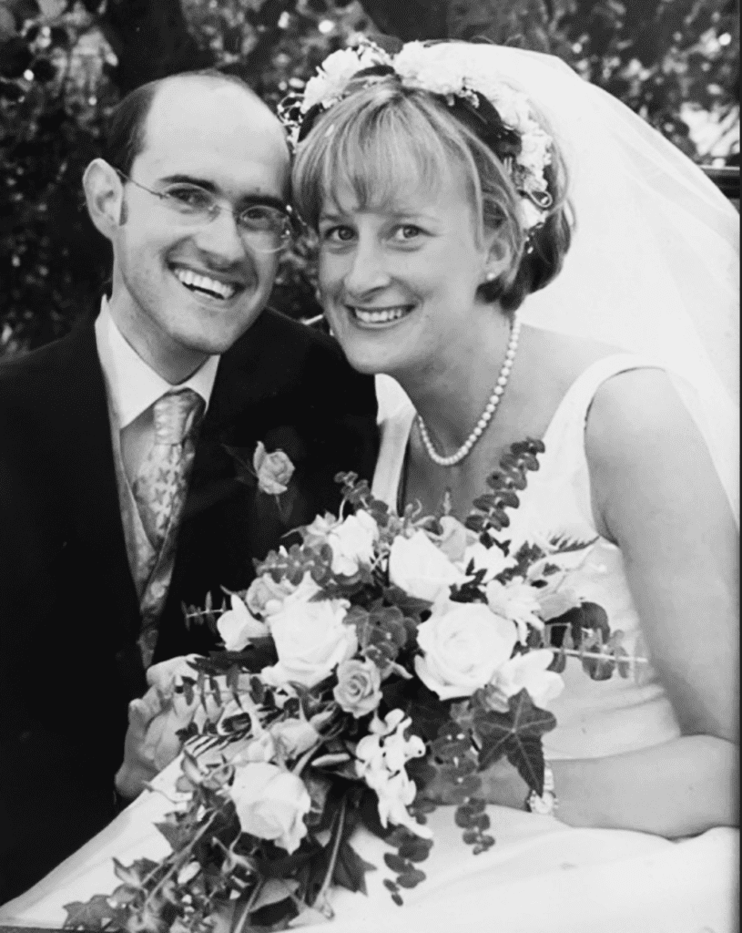 Bob's wedding photo