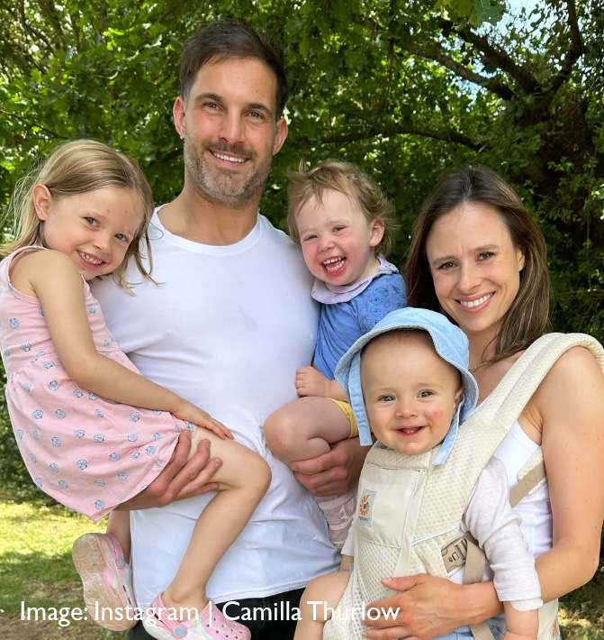 Love Island star Camilla Thurlow shares update about daughter’s “seizure-type events”