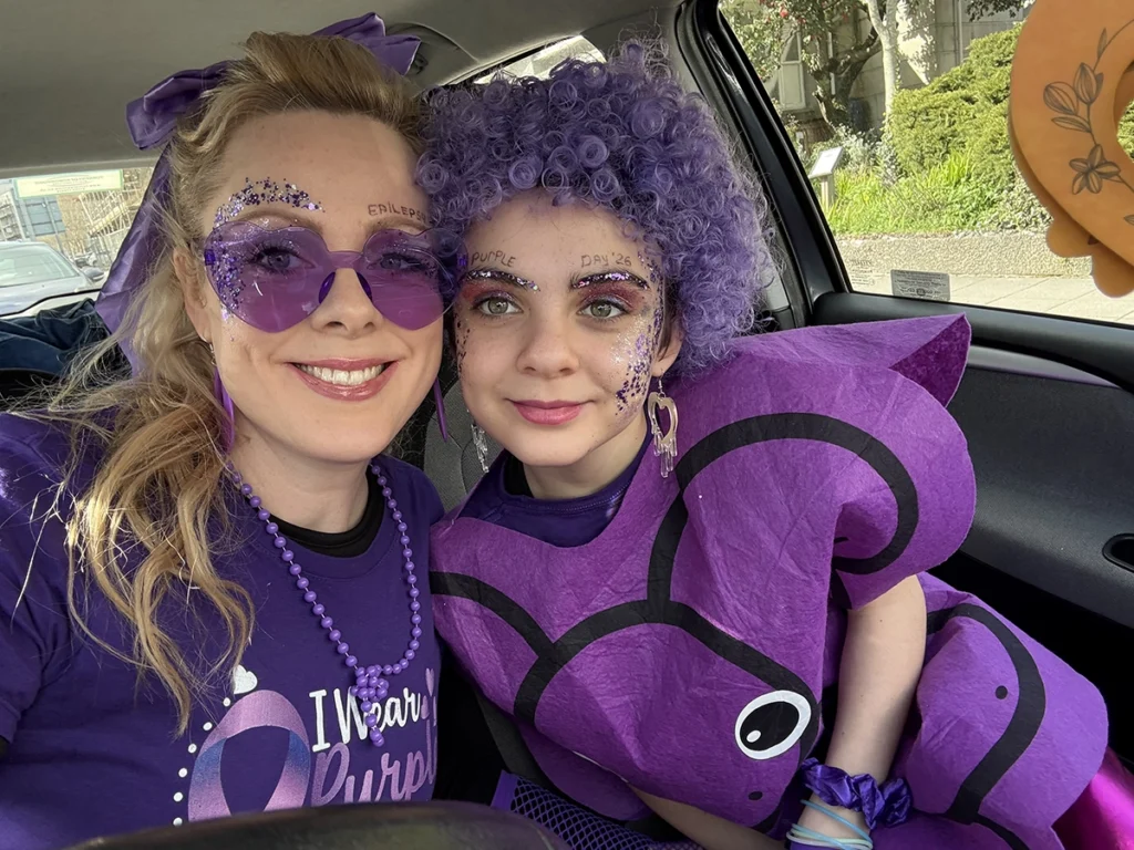 Katherine wins May Star Award for raising awareness, tackling isolation and supporting her daughter with epilepsy