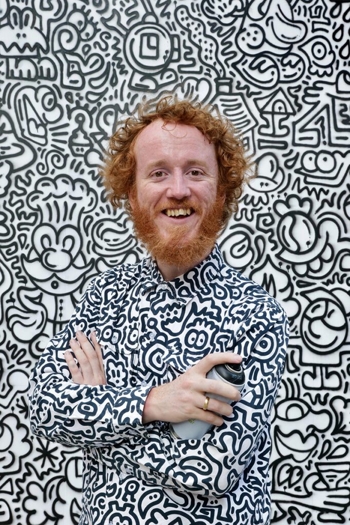 World-famous artist mr doodle will create giant 35ft street mural for epilepsy