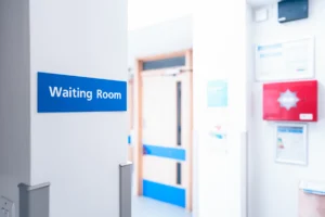 A waiting room sign in an epilepsy clinic (neurology report in northern ireland)