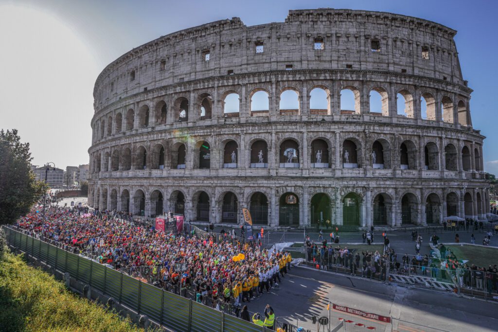 Run Rome the Marathon Starting area
