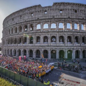 Run Rome the Marathon Starting area